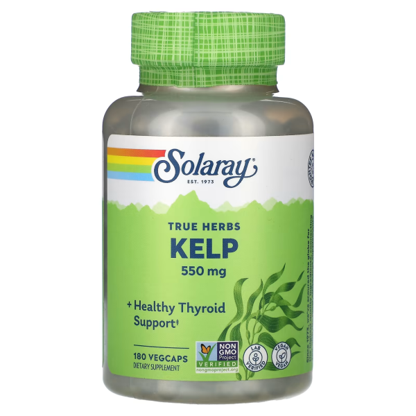 Келп Solaray (Kelp Seaweed) 550 mg