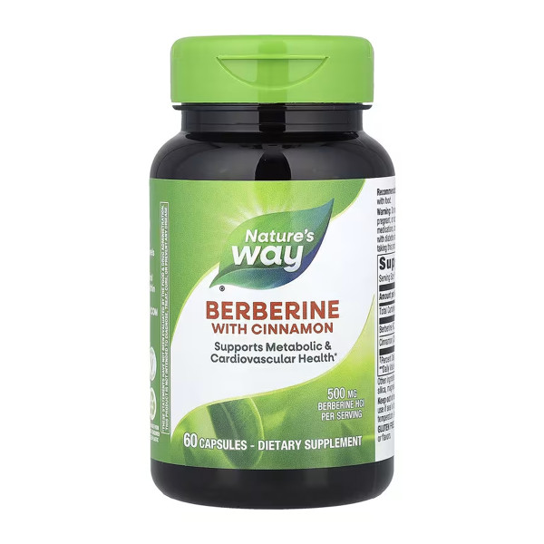 Берберин с корицей Nature's Way 60 капсул