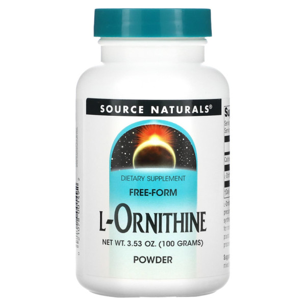 Л-Орнитин Source Naturals (L-Ornithine) 100 г