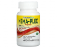 Комплекс вітамінів та мінералів Hema-Plex Natures Plus, 60 швидкодіючих вегетаріанських капсул