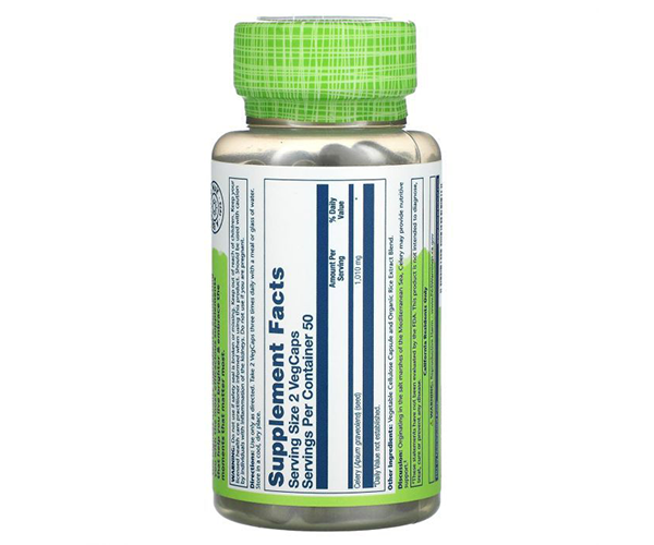 Селера Solaray  (Celery Seed) 505 мг 100 капсул