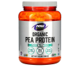 Белок из гороха органического происхождения NOW Foods (Organic pea protein) 680 г