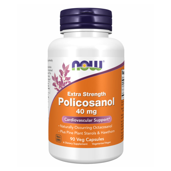 Екстрасильний полікозанол Now Foods (Extra Strenght Policosanol) 90 капсул
