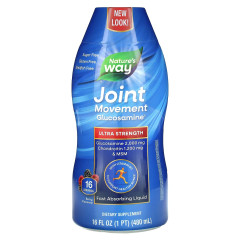 Глюкозамин для здоровых суставов Nature's Way (Joint Movement Glucosamine) 480 мл со вкусом ягод