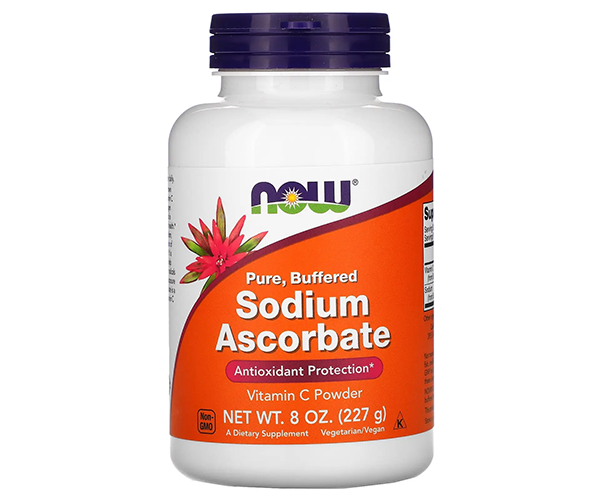 Аскорбат натрію NOW Foods  (Sodium Ascorbate) 1670 мг 227 г