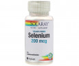 Селен без дріжджів Solaray  (Selenium Yeast-Free) 200 мкг 90 капсул
