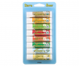 Набор органических бальзамов для губ Sierra Bees (Organic Lip Balm) 8 штук с ассорти вкусов