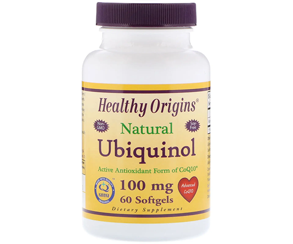 Убіхінол Healthy Origins (Ubiquinol, Kaneka QH) 100 мг 