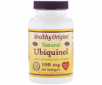 Убіхінол Healthy Origins (Ubiquinol, Kaneka QH) 100 мг 