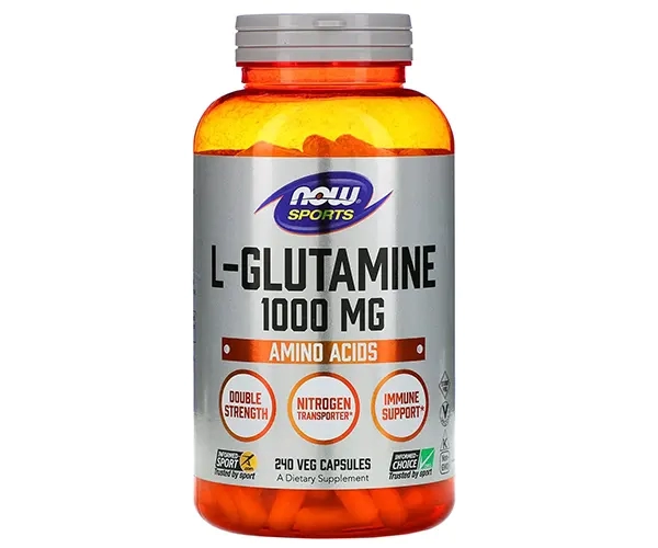 Глютамін NOW Foods (L-Glutamine) 1000 мг 