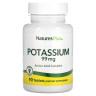 Калій Natures Plus (Potassium) 99 мг 90 таблеток