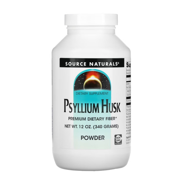 Порошок лушпиння насіння подорожника (Psyllium Husk Powder) 340 г