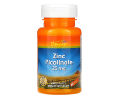 Цинк піколінат Thompson  (Zinc Picolinate) 25 мг 60 таблеток