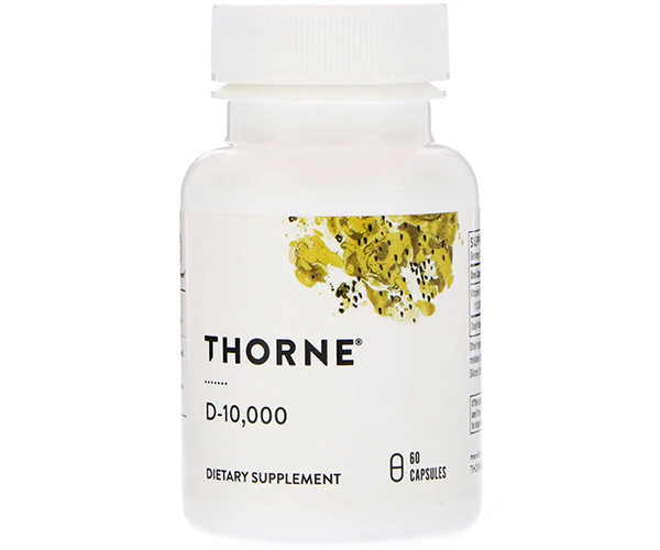 Вітамін Д3 Thorne Research (Vitamin D3) 10 000 МО 60 капсул