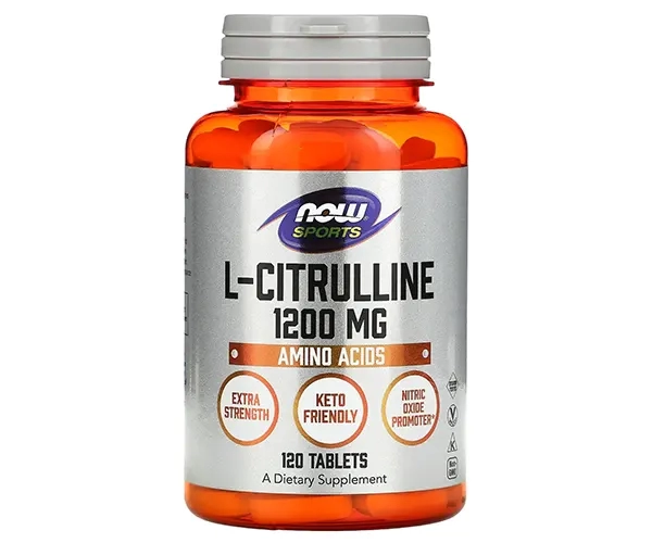 Цитрулін NOW Foods (L-Citrulline) 1200 мг 120 таблеток