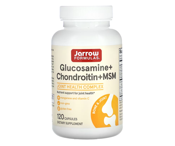 Глюкозамин Хондроитин с MSM Jarrow Formulas (Glucosamine & Chondroitin with MSM) 