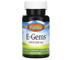 Вітамін Е Carlson Labs  (Vitamin E) 400 МО 60 шт