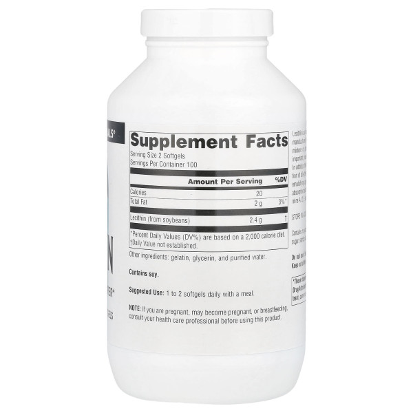 Лецитин соєвий Source Naturals (Lecithin) 1200 мг 
