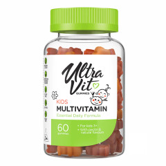 Вітаміни та мінерали для дітей VPLab (Kid's Multivitamin) 60 жувальних цукерок