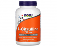 Л-Цитрулін з кальцієм NOW Foods (L-Citrulline) 750/36 мг 