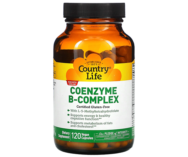 Коэнзим B-комплекс Country Life (Coenzyme B-Complex) 