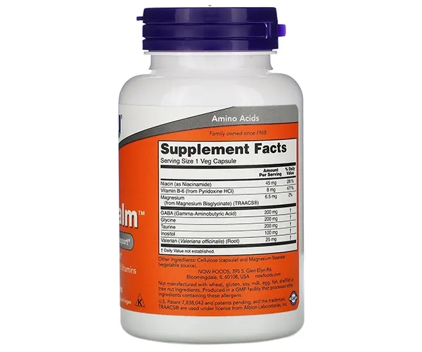 Формула від стресу NOW Foods (True Calm) 90 капсул