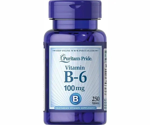 Витамин В6 Puritan's Pride (Vitamin B-6 Pyridoxine Hydrochloride) 100 мг 