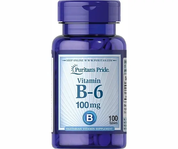 Витамин В6 Puritan's Pride (Vitamin B-6 Pyridoxine Hydrochloride) 100 мг 