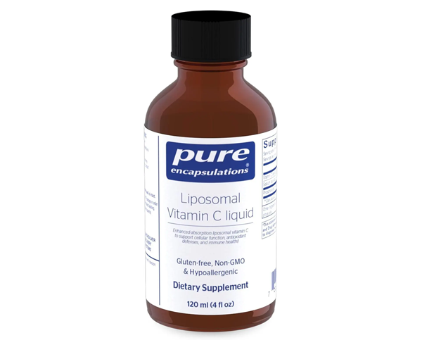 Витамин С липосомальный Pure Encapsulations (Liposomal Vitamin C Liquid) 1000 мг 120 мл