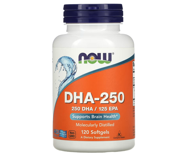 Риб'ячий жир NOW Foods (DHA-250) 120 капсул