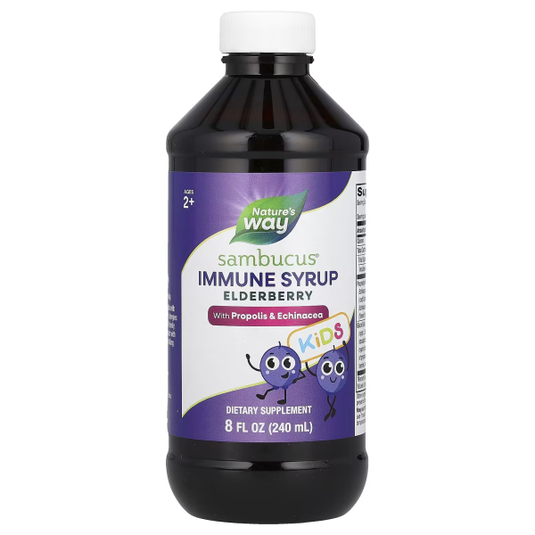 Сироп из бузины для детей от 1 года Nature's Way (Kids Elderberry Immune Syrup) 