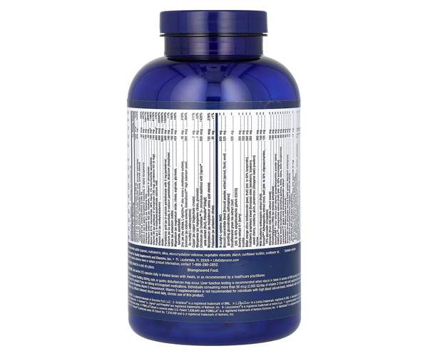Мультивитаминная формула Life Extension (Mix Capsules) 360 капсул