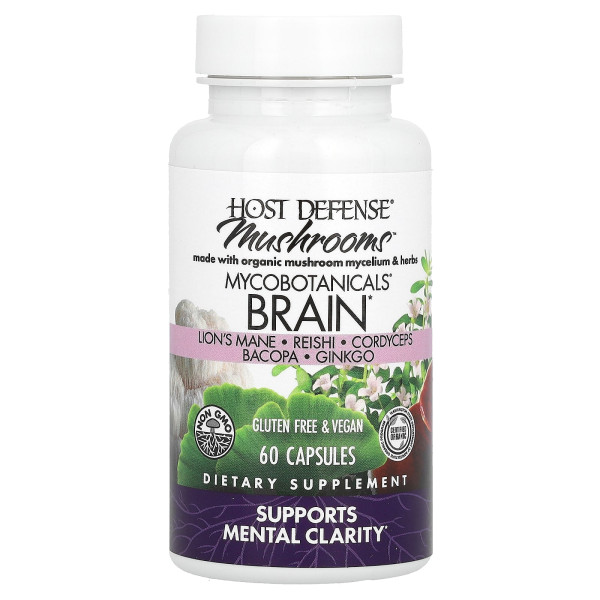 Формула для мозку Fungi Perfecti  (Brain) 60 капсул