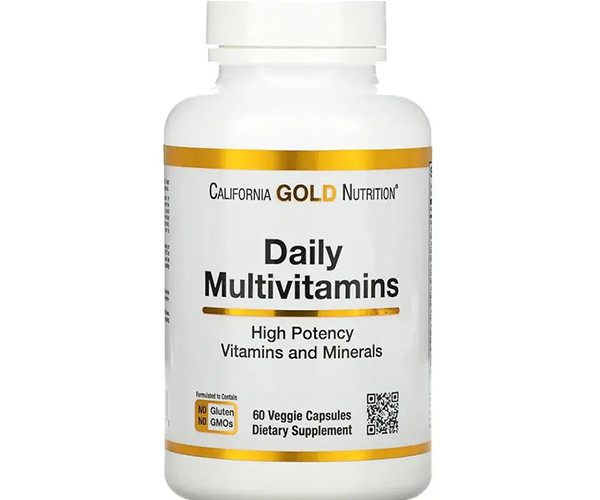 Мультивітаміни для щоденного прийому California Gold Nutrition 