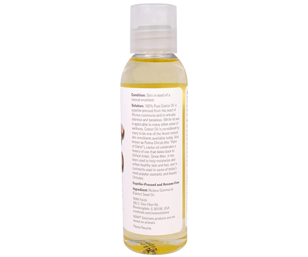 Касторова олія NOW Foods  (Castor Oil) 