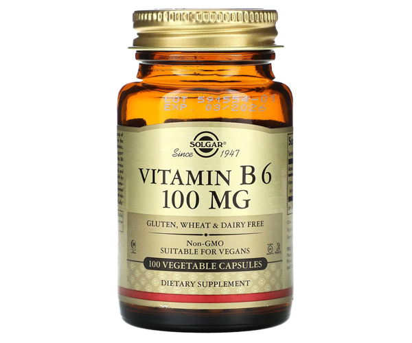 Вітамін B6 Solgar  (Vitamin B6) 100 мг 
