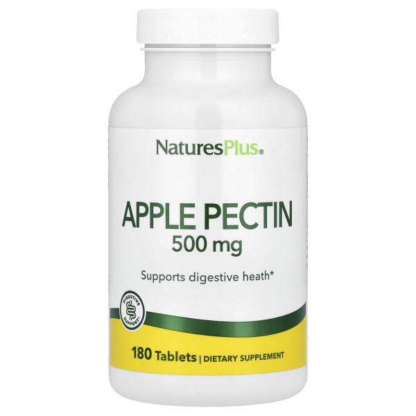 Яблучний пектин Natures Plus  (Apple Pectin) 500 мг 180 таблеток