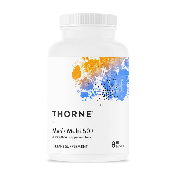 Мультивітаміни для чоловіків 50+ Thorne Research (Men's Multi 50+) 180 капсул