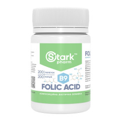 Фолієва кислота Stark Pharm Stark Folic Acid 200 таблеток