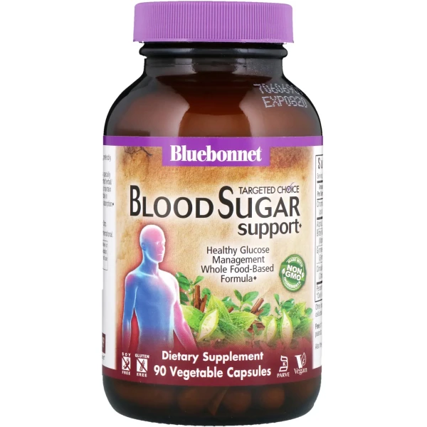 Харчова добавка Bluebonnet Nutrition (Blood Sugar Support) 