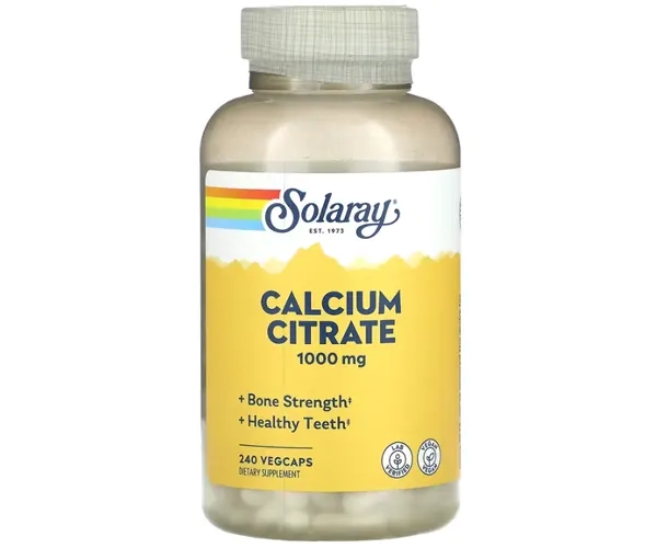 Цитрат кальцію Solaray  (Calcium Citrate) 1000 мг 