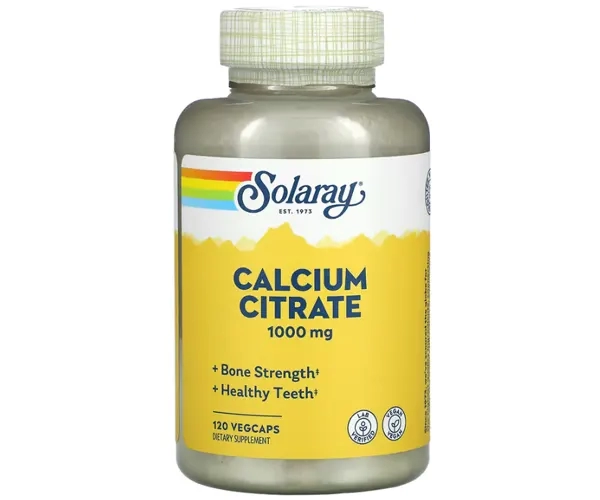 Цитрат кальцію Solaray  (Calcium Citrate) 1000 мг 