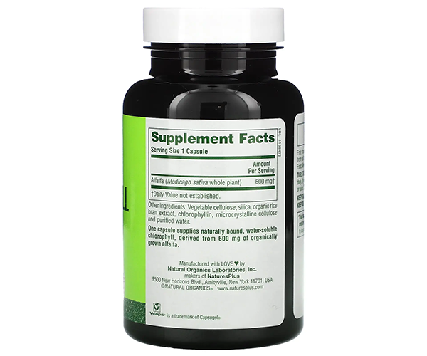 Хлорофіл Natures Plus Chlorophyll 600 мг 