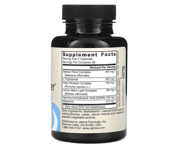 Здоровий сон Jarrow Formulas (Sleep Optimizer) 60 шт