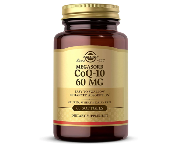 Коэнзим Q10 Мегасорб дополненный Solgar (Megasorb CoQ-10) 60 мг 