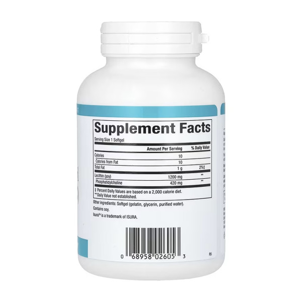 Фосфатидилхолін PC Natural Factors (Phosphatidyl Choline PC) 90 капсул