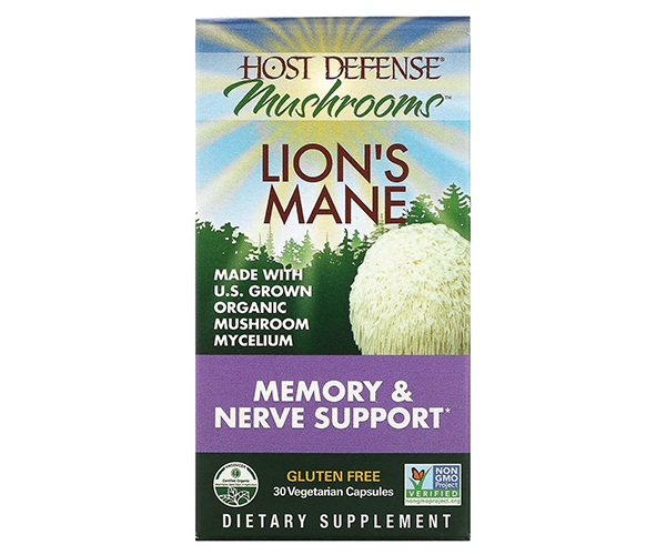 Ежовик гребенчатый Fungi Perfecti (Lion's Mane) 500 мг 
