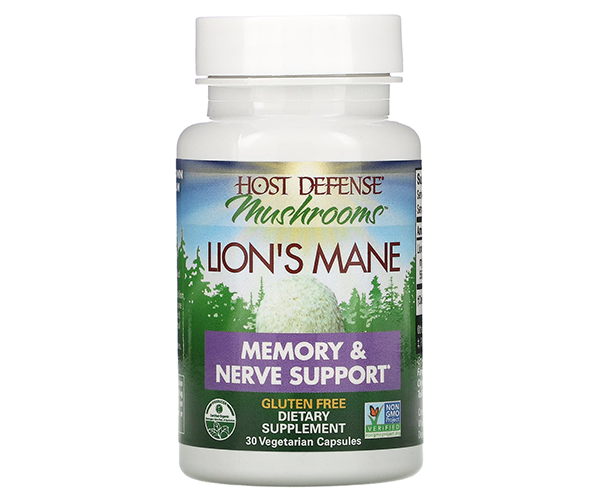 Ежовик гребенчатый Fungi Perfecti (Lion's Mane) 500 мг 