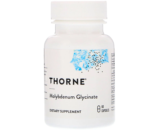 Молібден Thorne Research (Molybdenum Glycinate) 1000 мкг 60 капсул
