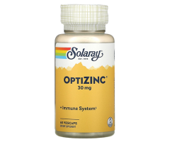 Біодобавка ОптіЦинк Solaray (OptiZinc) 30 мг 60 капсул